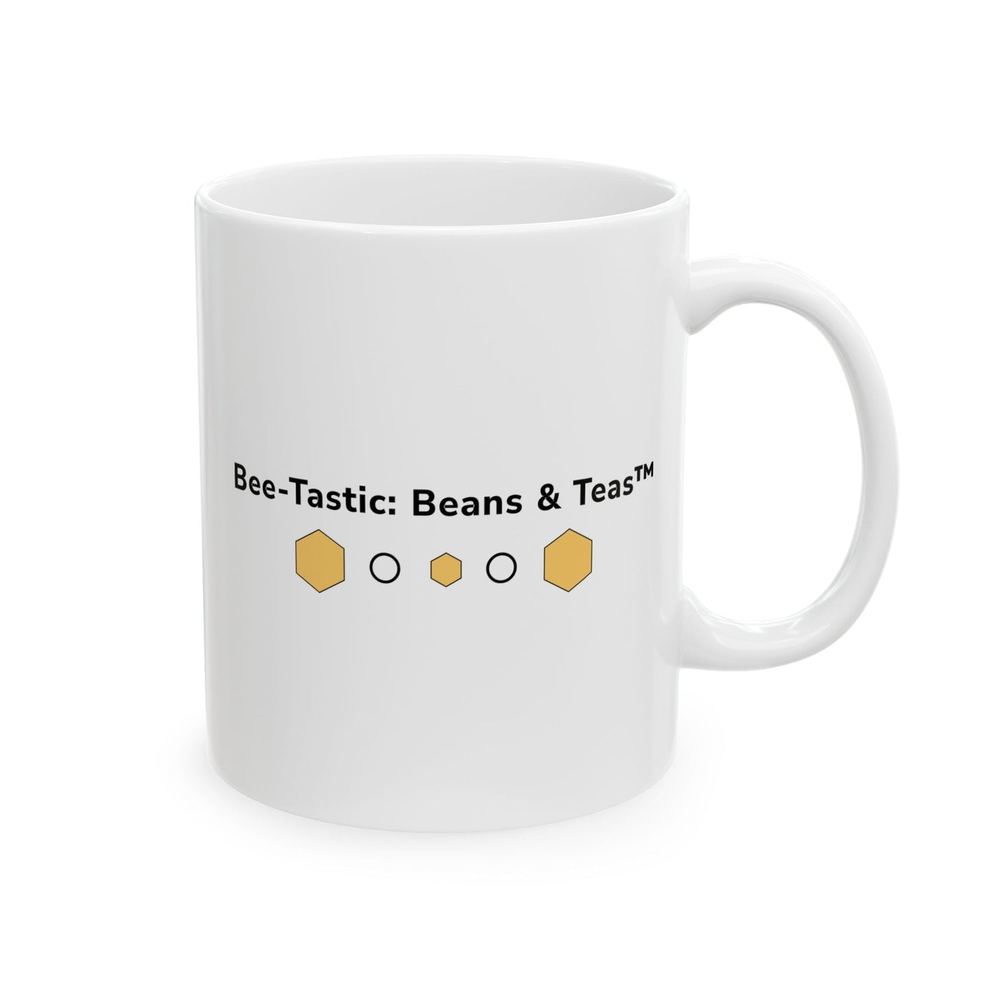 Ceramic Coffee Mug | Stylish & Durable Coffee Cup Bee-Tastic: Beans & Teas™