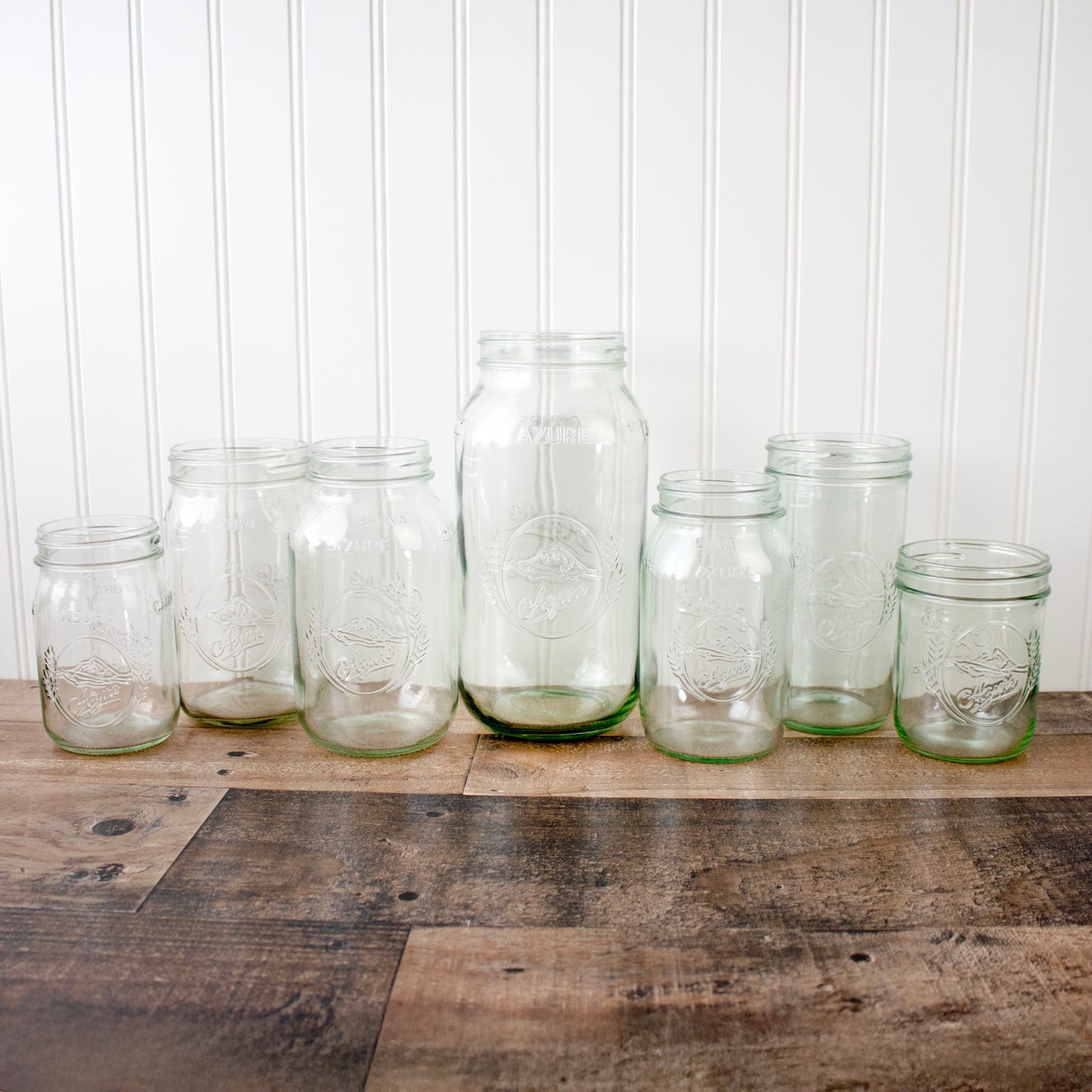 Azure Standard 16oz Wide Mouth Mason Jar – Smooth Surface, Versatile, Coffee-Ready