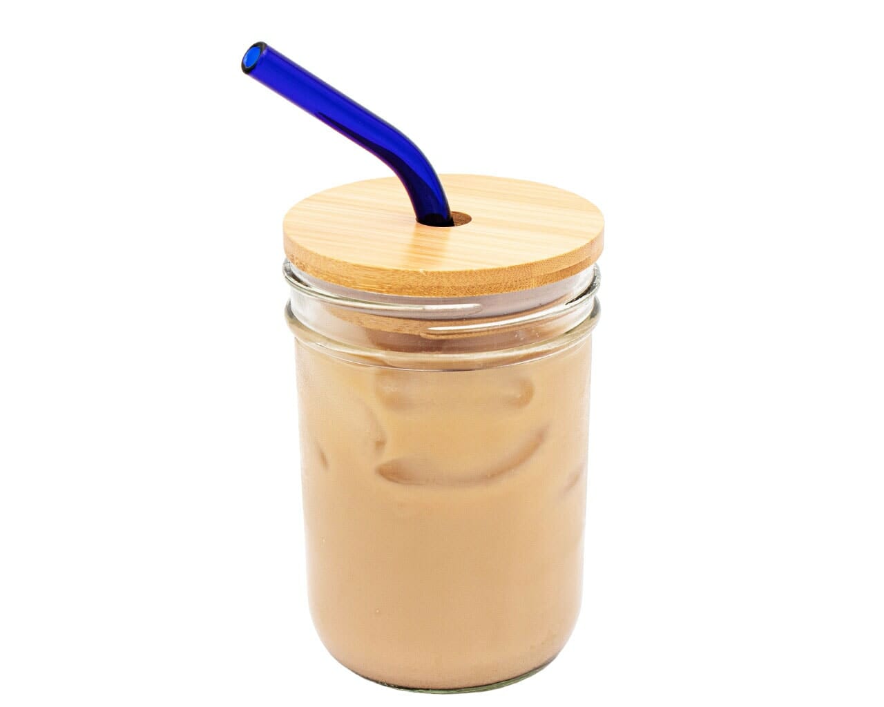 Bamboo Mason Jar Straw Lid