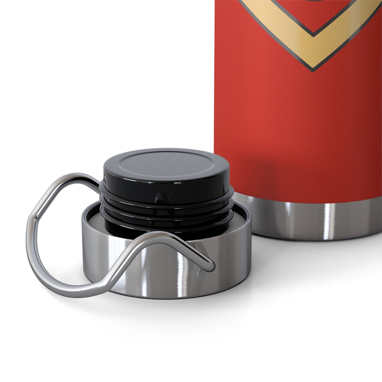 Bee-Inspired Insulated Water Bottle | 22oz Stainless Steel for Hot & Cold Drinks - Bee-Tastic: Beans & Teas™