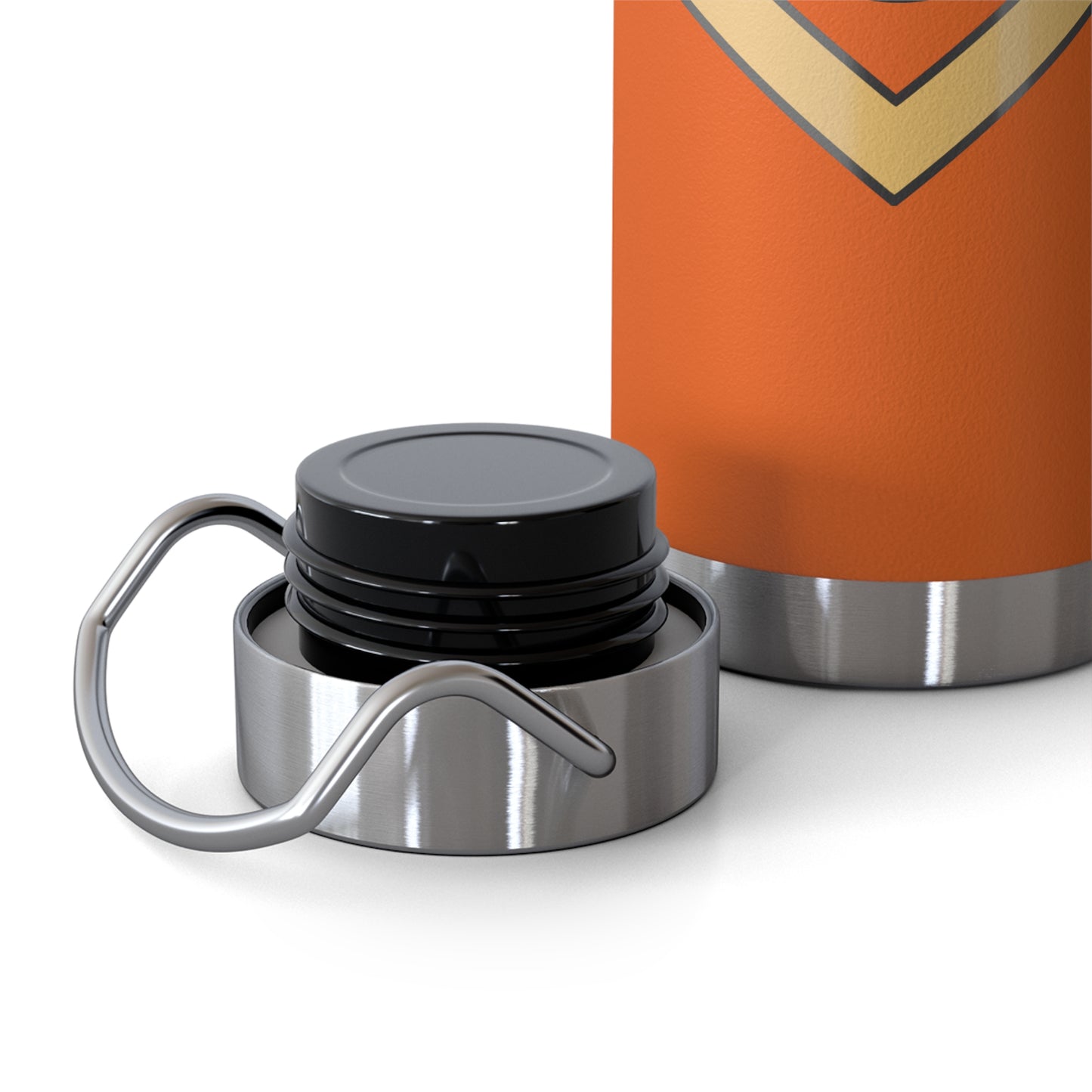 Bee-Inspired Insulated Water Bottle | 22oz Stainless Steel for Hot & Cold Drinks - Bee-Tastic: Beans & Teas™