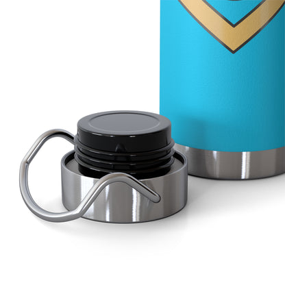 Bee-Inspired Insulated Water Bottle | 22oz Stainless Steel for Hot & Cold Drinks - Bee-Tastic: Beans & Teas™