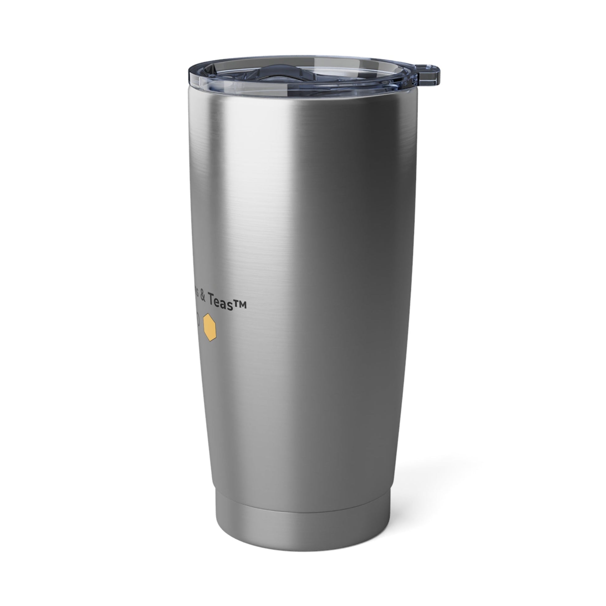 20oz Stainless Steel Tumbler | Insulated Travel Mug for Hot & Cold Drinks Bee-Tastic: Beans & Teas™