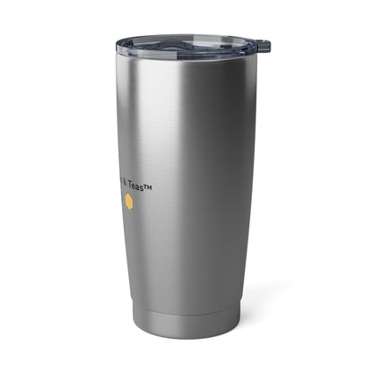 20oz Stainless Steel Tumbler | Insulated Travel Mug for Hot & Cold Drinks Bee-Tastic: Beans & Teas™