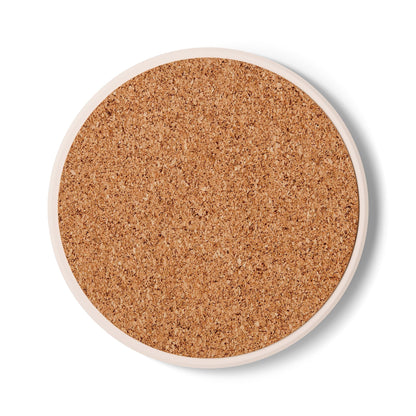 Ceramic Coaster | Eco-Friendly & Stylish Drinkware Accessory Bee-Tastic: Beans & Teas™
