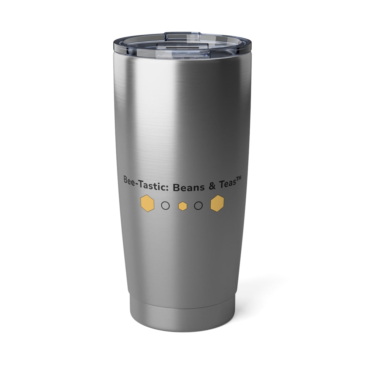 20oz Stainless Steel Tumbler | Insulated Travel Mug for Hot & Cold Drinks Bee-Tastic: Beans & Teas™