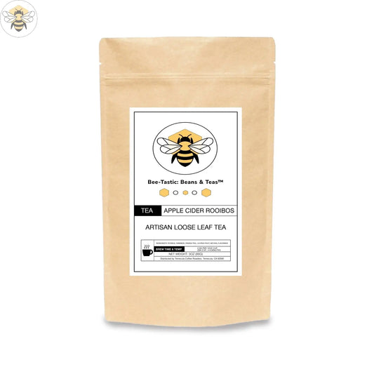 Apple Cider Rooibos Tea | Spicy & Sweet Herbal Blend Bee-Tastic: Beans & Teas™
