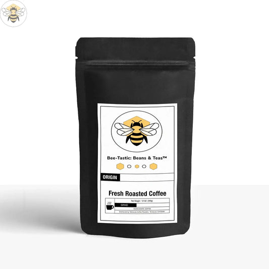 Gourmet Donut Shop Coffee | Light-Medium Roast with Rich Flavor Bee-Tastic: Beans & Teas™