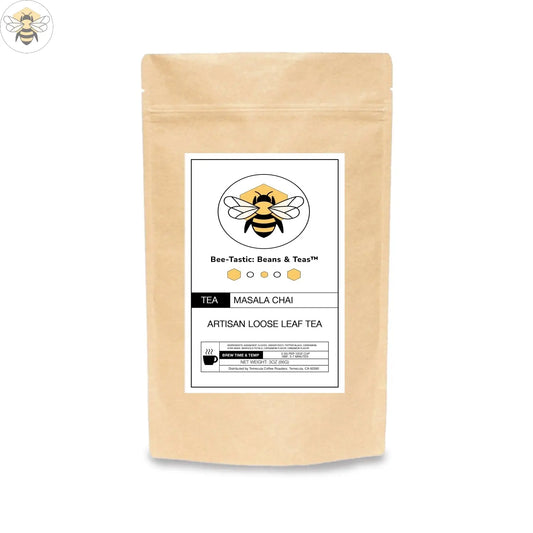 Masala Chai Tea | Bold & Spiced Black Tea Bee-Tastic: Beans & Teas™